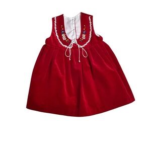 Swiss Tradition Red Kids Formal Dress